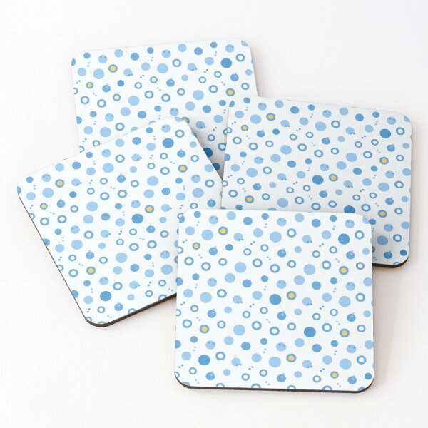 Item preview, Blue Bubble Polka Dots designed and sold by Sharon Schwalbe.