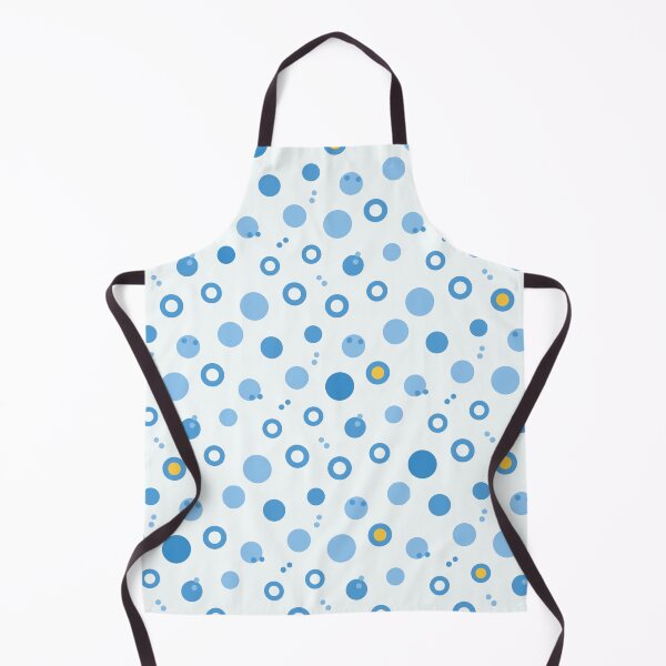 Item preview, Blue Bubble Polka Dots designed and sold by Sharon Schwalbe.