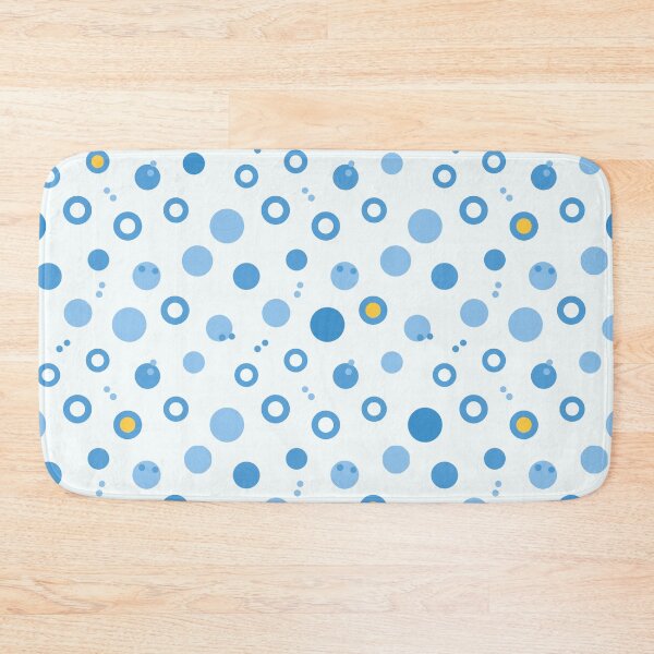 Item preview, Blue Bubble Polka Dots designed and sold by Sharon Schwalbe.