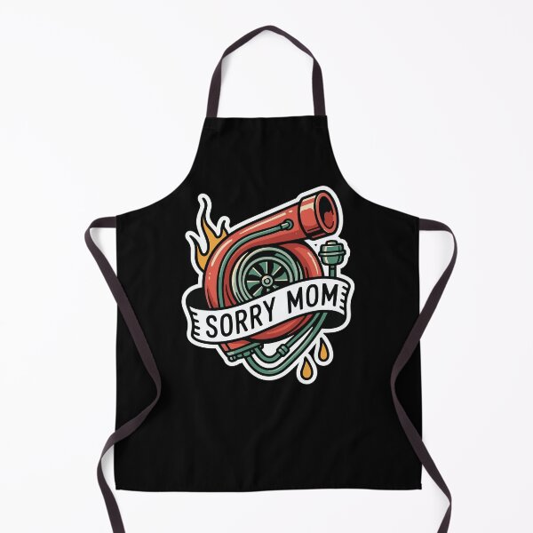 Item preview, Racing - Sorry Mom Turbo Tattoo - Racing T-Shirt designed and sold by RaceDayRags.