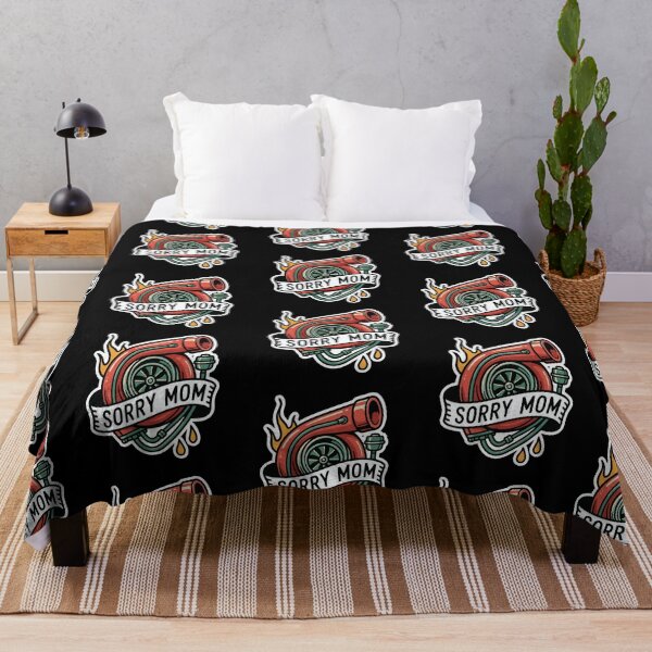 Item preview, Racing - Sorry Mom Turbo Tattoo - Racing T-Shirt designed and sold by RaceDayRags.