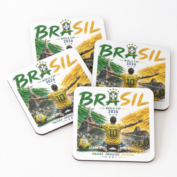 Item preview, Brazil Football Team World Cup 2026 Design | Brazil Soccer Fan Art for True Supporters designed and sold by allin14fun.