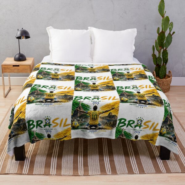Item preview, Brazil Football Team World Cup 2026 Design | Brazil Soccer Fan Art for True Supporters designed and sold by allin14fun.