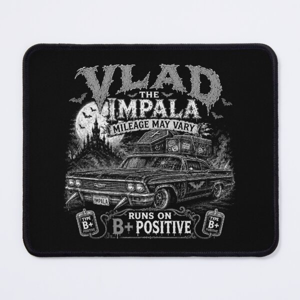 Item preview, VLAD THE IMPALA COLLECTION: B+ B&W CLASSIC VIBES designed and sold by WheelieGdArt.