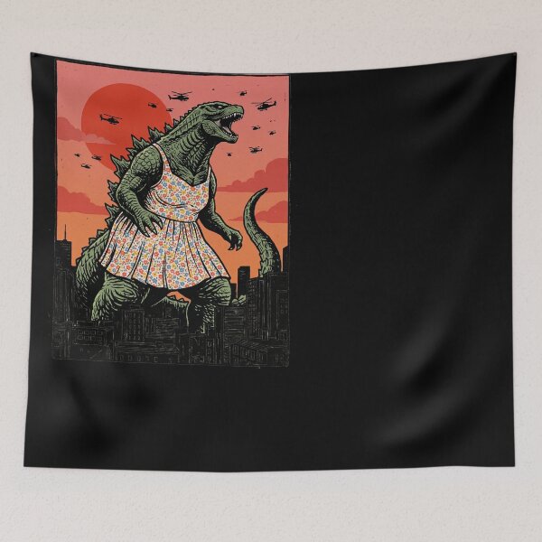 Item preview, Momzilla Strong Mother Monster City Floral designed and sold by d247.