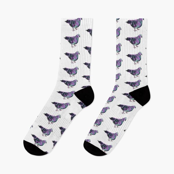 Item preview, Colorful pigeon designed and sold by Naurelia.