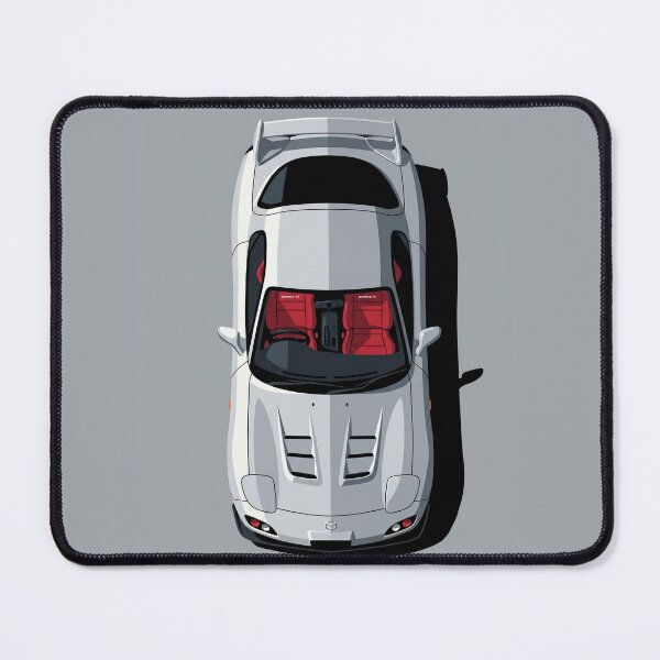 Item preview, JDM Mazda RX-7 FD Spirit R JDM Top View Vector Illustration designed and sold by Motorline44.