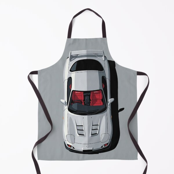 Item preview, JDM Mazda RX-7 FD Spirit R JDM Top View Vector Illustration designed and sold by Motorline44.