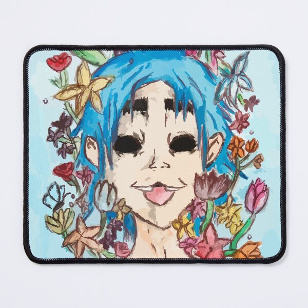 Item preview, Blue Haired Alternative Boy | Indie Cartoon Fanart designed and sold by Moo Ilustra.