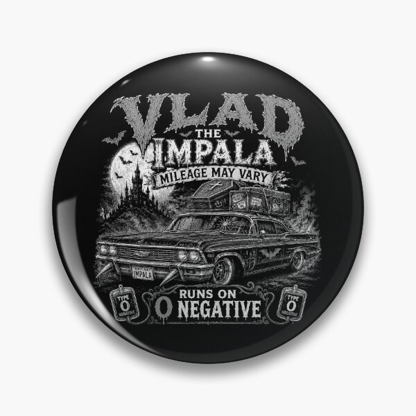 Item preview, VLAD THE IMPALA COLLECTION: O- B&W CLASSIC VIBES designed and sold by WheelieGdArt.