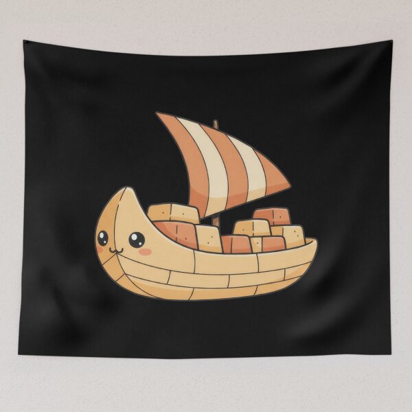 Item preview, The Little Pharaoh Ship Carrying Golden Dreams designed and sold by AbanoubStore.