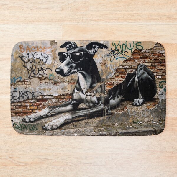 Item preview, GALOGO - Street Variations - Galgo Stencil_No52 designed and sold by GALOGO – Art for Sighthounds & Animal Welfare.