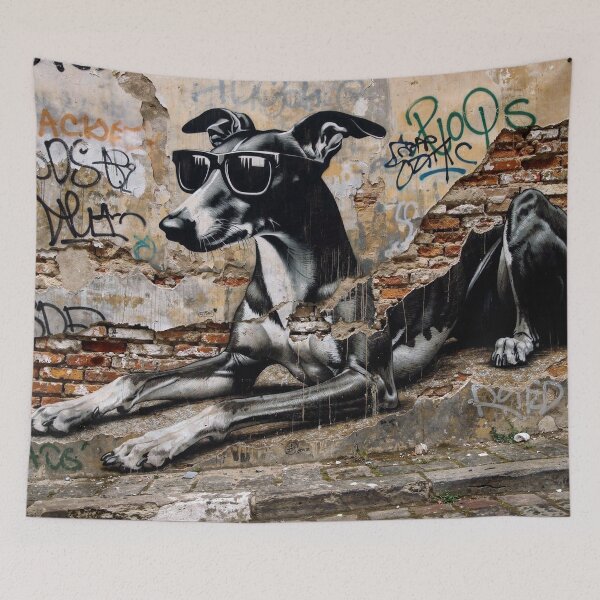 Item preview, GALOGO - Street Variations - Galgo Stencil_No52 designed and sold by GALOGO – Art for Sighthounds & Animal Welfare.