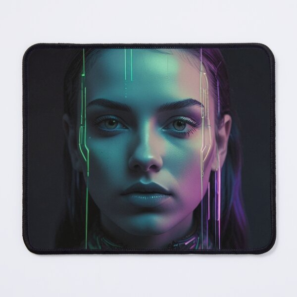 Item preview, Neon Android Girl Cyberpunk Art | Anime Cyberpunk Artwork designed and sold by Joy-boy-op.