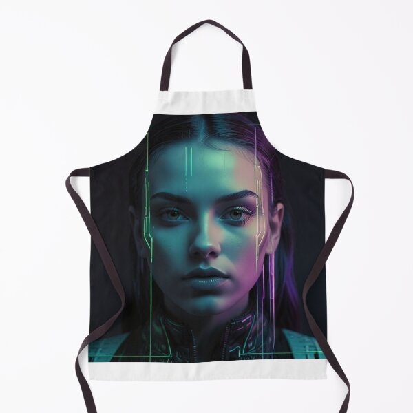 Item preview, Neon Android Girl Cyberpunk Art | Anime Cyberpunk Artwork designed and sold by Joy-boy-op.