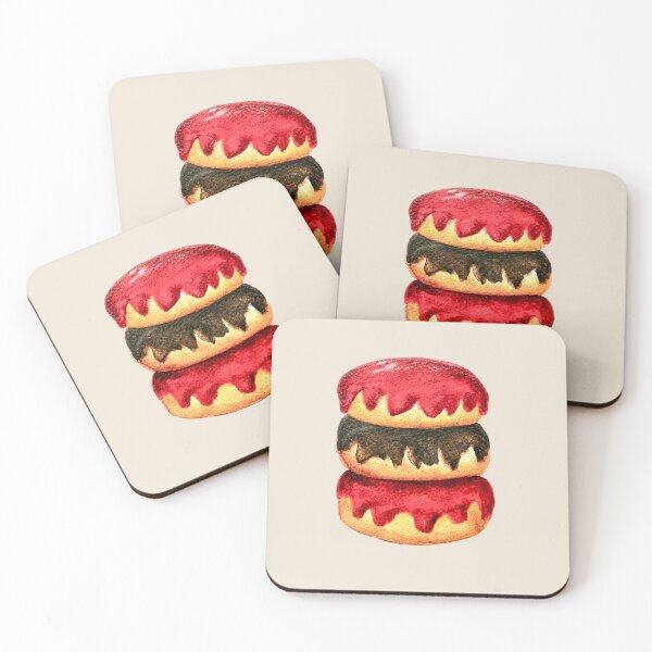 Item preview, Red Velvet Donut Illustration designed and sold by zibziby.