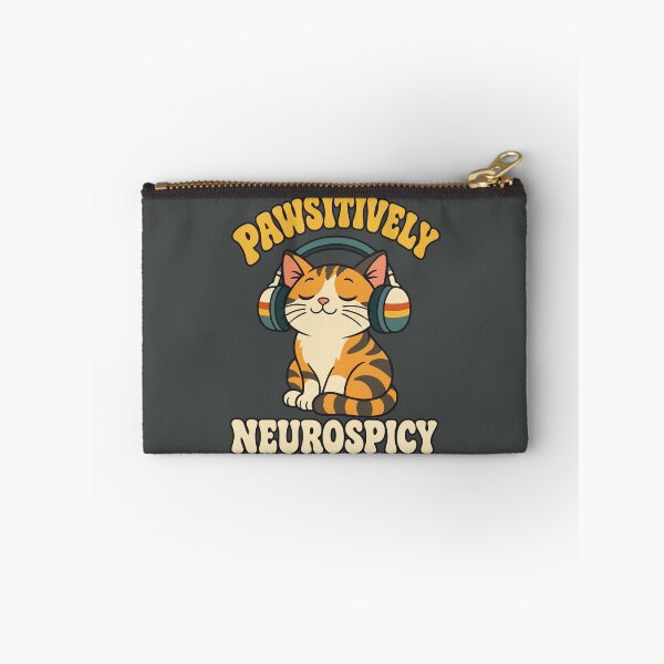 Item preview, Pawsitively Neurospicy Retro Cat designed and sold by DigitalGlade.