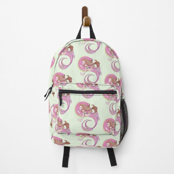 Item preview, Pink mermaid illustration designed and sold by Konopikyu.