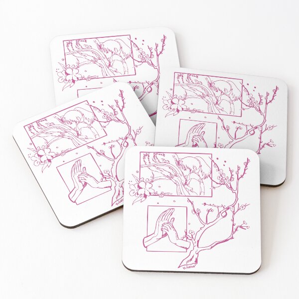 Item preview, Romantic Line Illustration of Chihiro and Haku | Inspired by Spirited Away designed and sold by VickyUrsini.