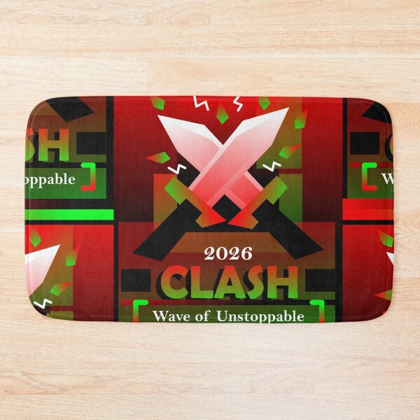 Item preview, 2026 CLASH - Retro Gaming Crossed Swords Art designed and sold by The Nomadic Designs.