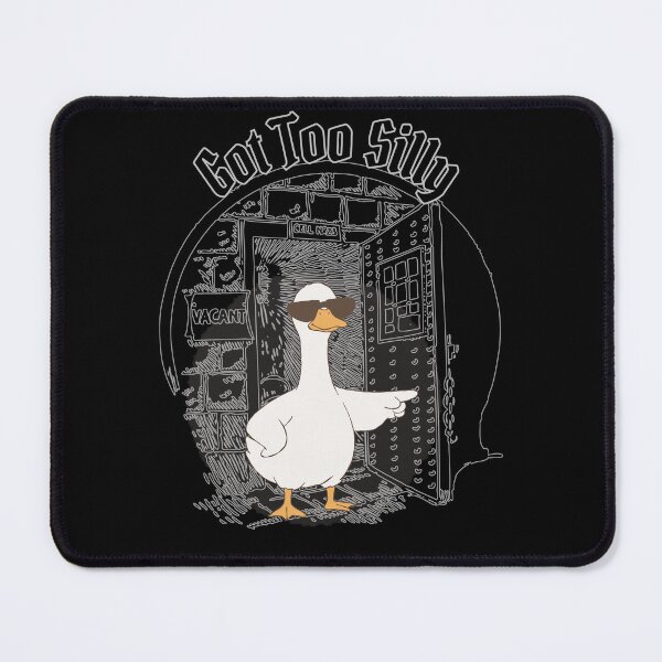 Item preview, Got Too Silly Funny Goose Escaping Jail Wearing Sunglasses Humorous Animal designed and sold by Printlytee.
