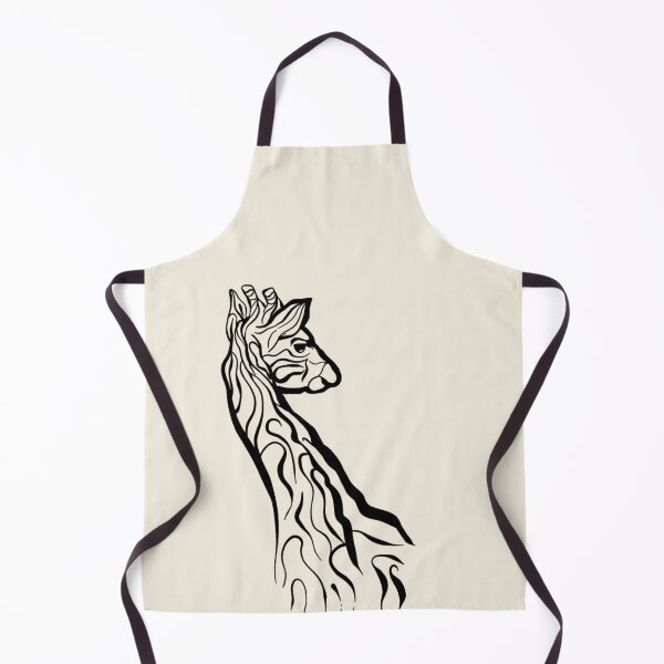 Item preview, Elegant Giraffe Flowing Line Art – Minimalist Safari Animal Design designed and sold by Digital Vector GB.