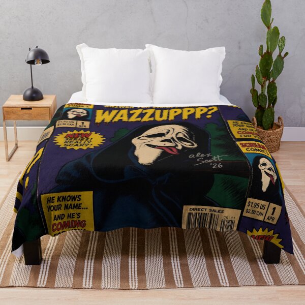 Item preview, SCREAM SCARY MOVIE WAZZUP COMIC COVER PRINT  designed and sold by Campbell0395.