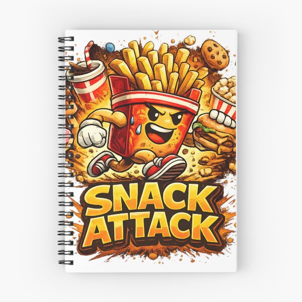 Item preview, Snack Attack Mascot designed and sold by ShirtHatch.