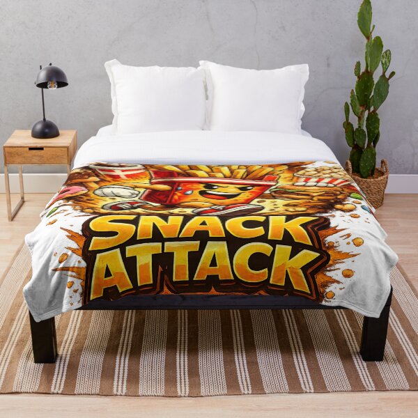 Artikelvorschau, Snack Attack Maskottchen entworfen und verkauft von ShirtHatch.