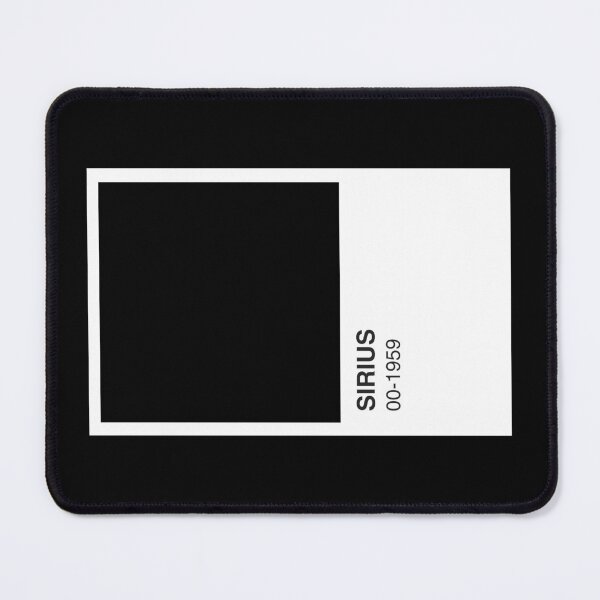 Item preview, Sirius Potter Harry Movie Book Black Colour Swatch - Black Border designed and sold by The Colourful Game.