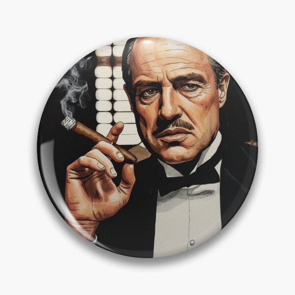 Item preview, The Godfather – Don Corleone Portrait designed and sold by LavinyArt.