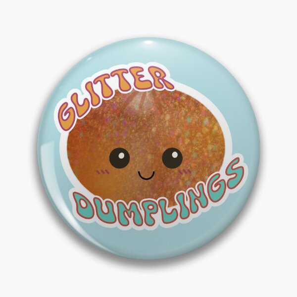 Item preview, glitter dumplins squishy orange designed and sold by MoTaraDesigns.