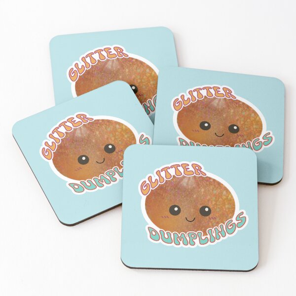 Item preview, glitter dumplins squishy orange designed and sold by MoTaraDesigns.