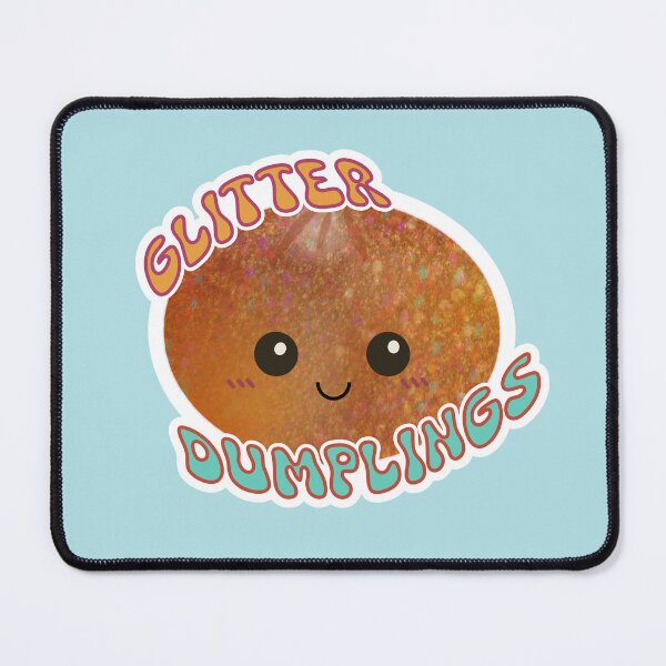 Item preview, glitter dumplins squishy orange designed and sold by MoTaraDesigns.