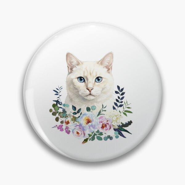 Item preview, Watercolor White Cat designed and sold by Liededrom..