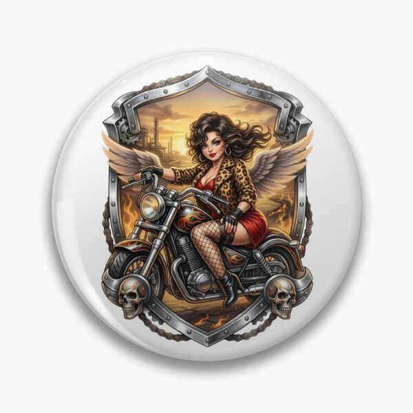 Item preview, "Biker Rebels: The Feminine Elegance" designed and sold by CHRIST5000.