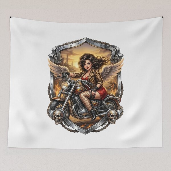 Item preview, "Biker Rebels: The Feminine Elegance" designed and sold by CHRIST5000.