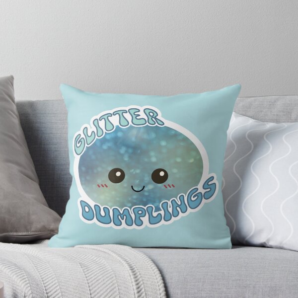 Item preview, glitter dumplins squishy blue designed and sold by MoTaraDesigns.
