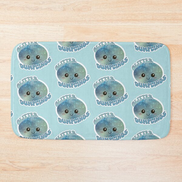 Item preview, glitter dumplins squishy blue designed and sold by MoTaraDesigns.