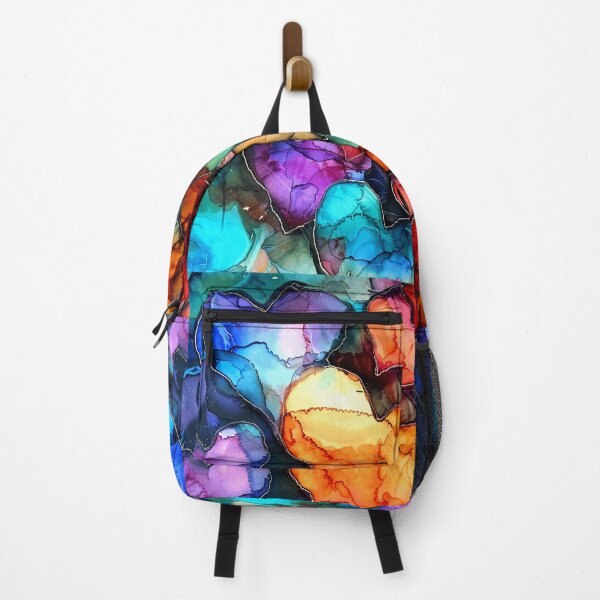 Item preview, Elegant Alcohol Ink Colorful Abstract Hearts Designs designed and sold by DEC02.
