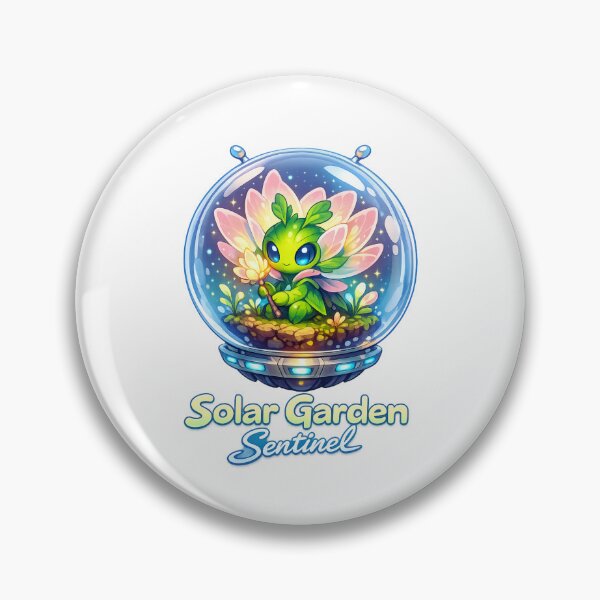 Item preview, Solar Garden Sentinel – Science Fiction designed and sold by LuveraxArt.