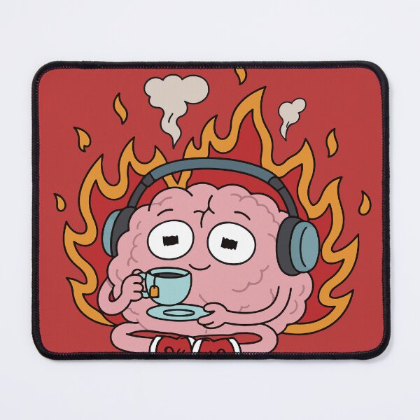 Item preview, Brain on fire designed and sold by SillyMeltdown.