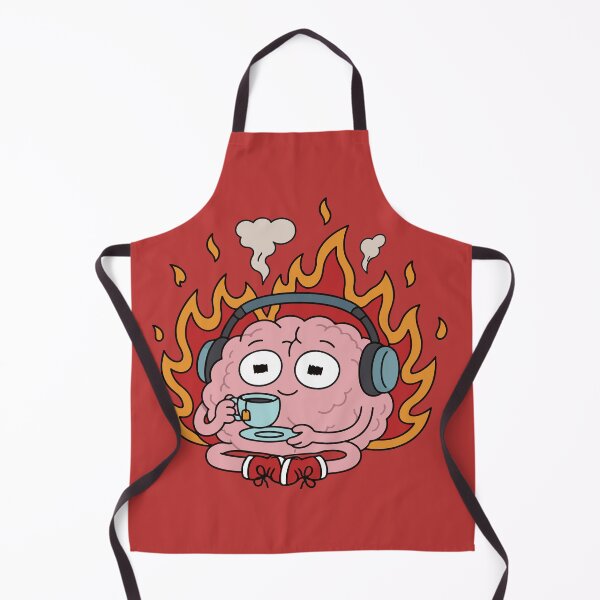 Item preview, Brain on fire designed and sold by SillyMeltdown.