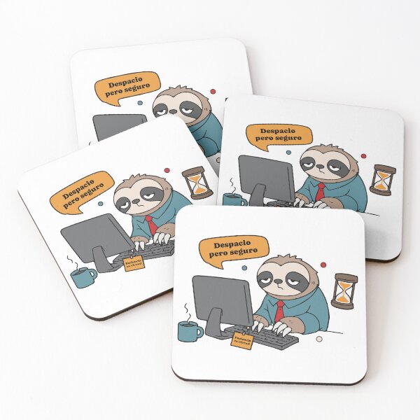 Item preview, Sloth at work designed and sold by SillyMeltdown.