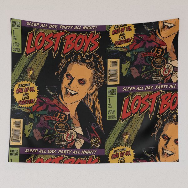 Item preview, THE LOST BOYS COMIC COVER NO.2 designed and sold by Campbell0395.