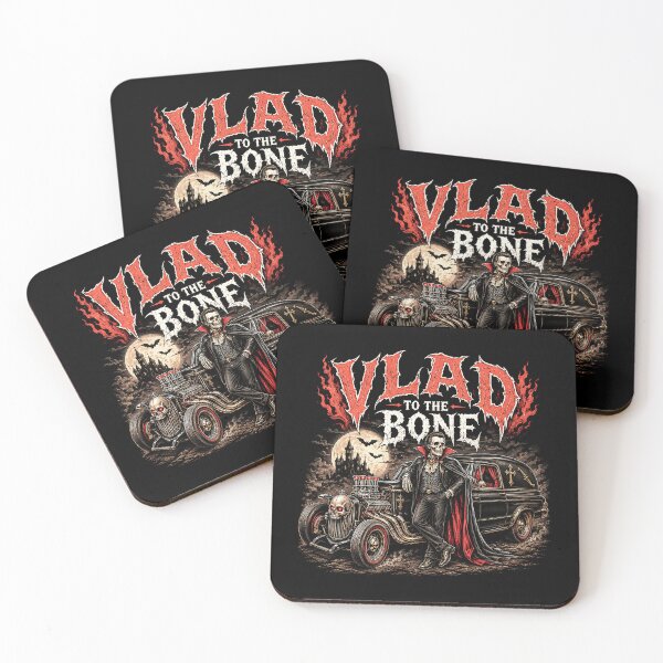 Item preview, VLAD TO THE BONE – Graveyard Hot Rod designed and sold by WheelieGdArt.