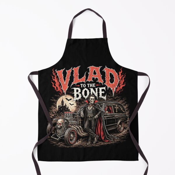 Item preview, VLAD TO THE BONE – Graveyard Hot Rod designed and sold by WheelieGdArt.