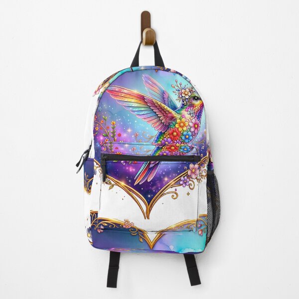 Item preview, Colorful Hummingbird Heart T-Shirt | Watercolor Bird Heart Design designed and sold by PIKASSO2026.