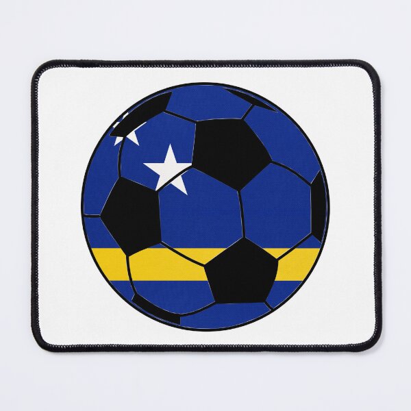 Item preview, Curaçao Flag Soccer Ball designed and sold by FinalScoreClub.