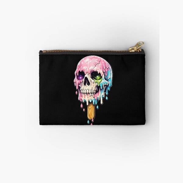 Item preview, Skull Popsicle Melt – Summer Horror Art   designed and sold by katze.